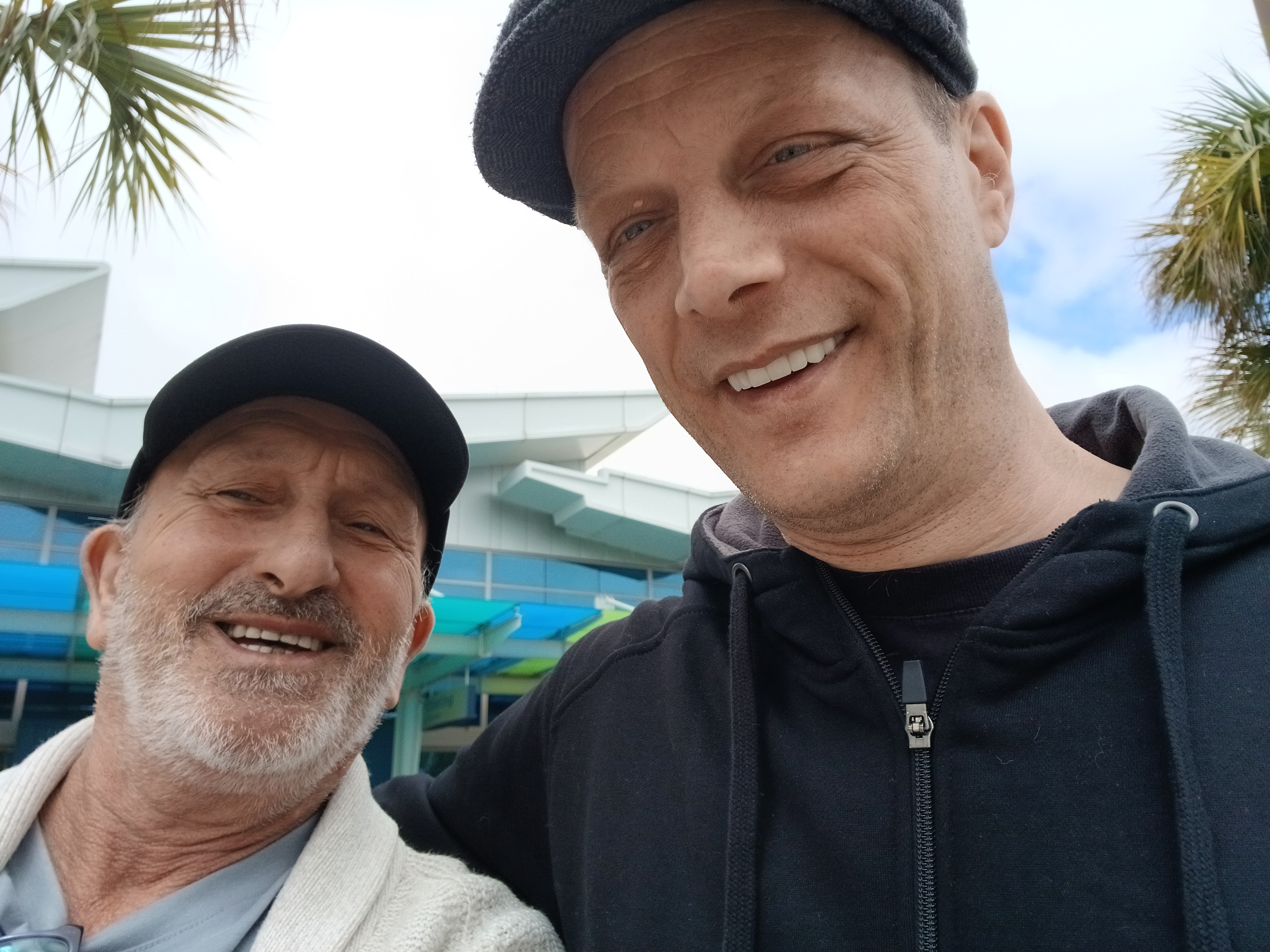 Me and Flatcap Fred