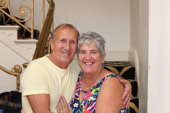 me and the Queen of Benidorm